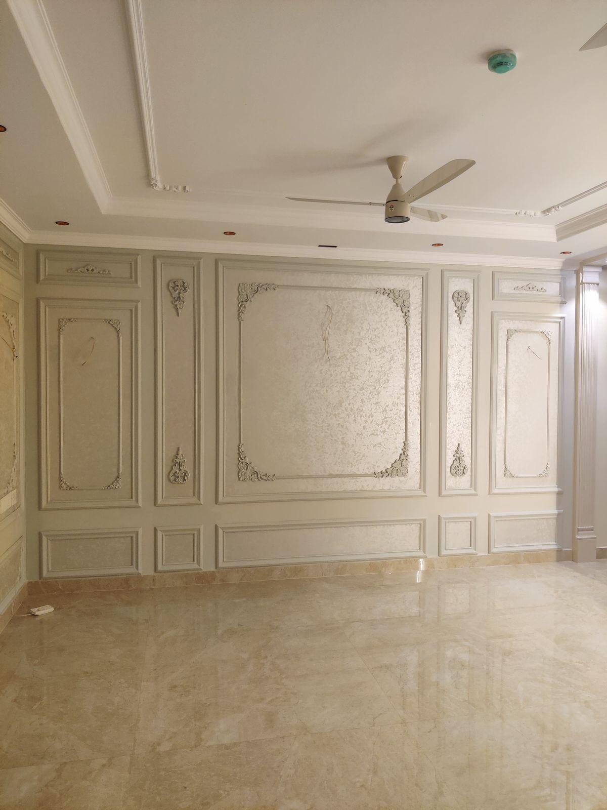 Classic wardrobe and bedroom interior design in Tamil Nadu