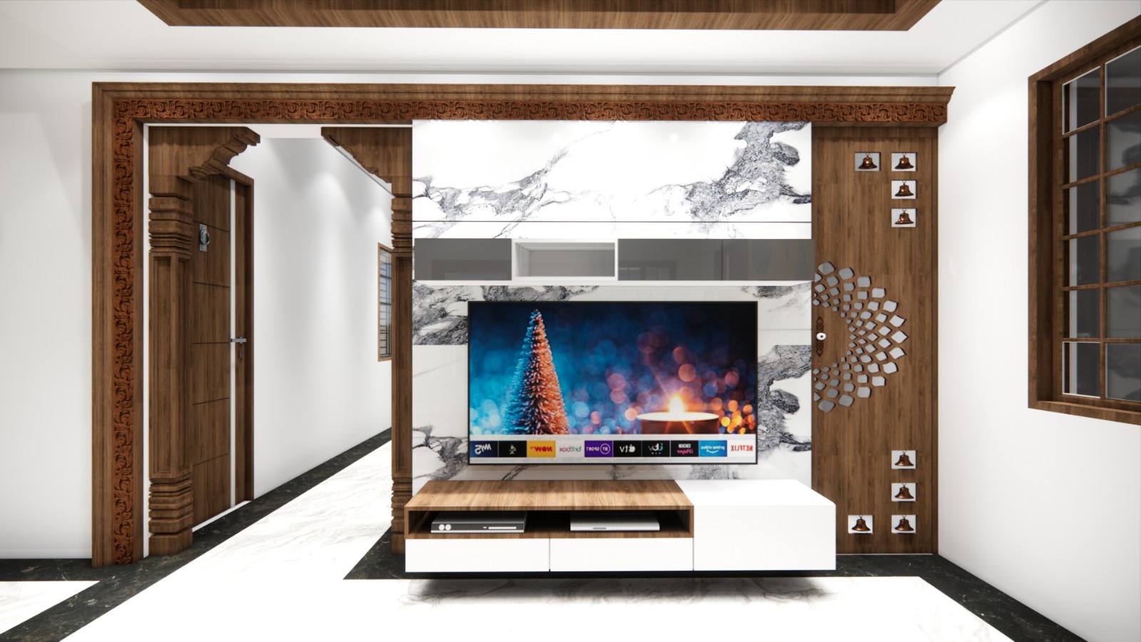 Modern architecture project reference by Naga Design Studio Chennai