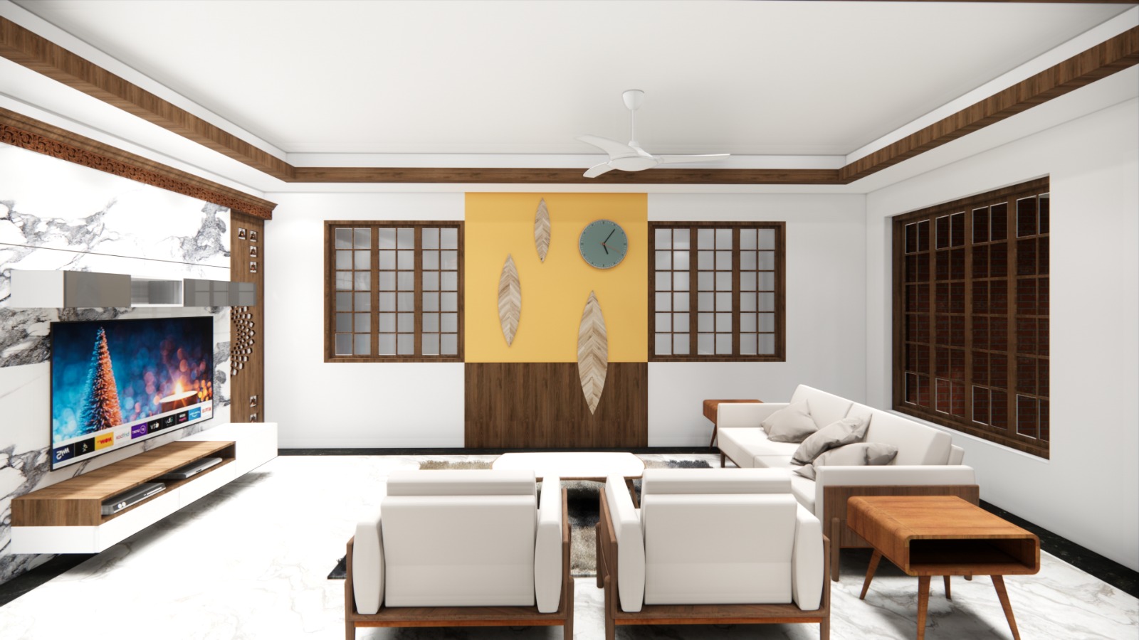 Modern architecture project reference by Naga Design Studio Chennai