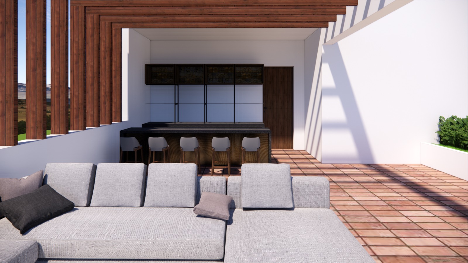 Modern architecture project reference by Naga Design Studio Chennai
