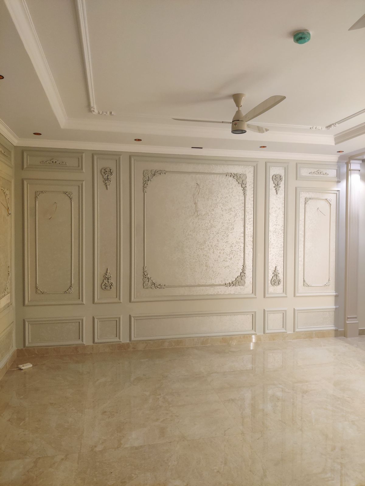 Premium modern interior design site detail in Chennai