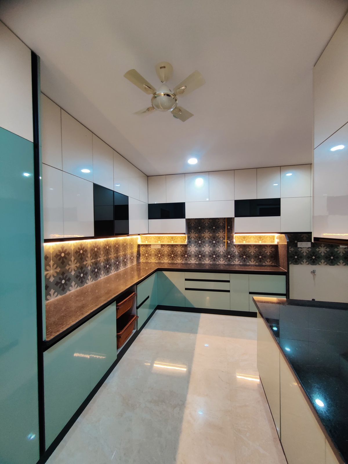 Premium modern interior design site detail in Chennai
