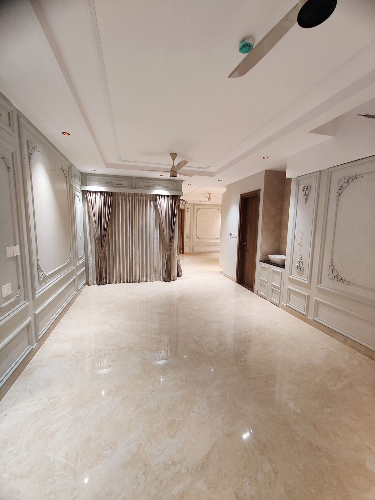 Premium modern interior design site detail in Chennai