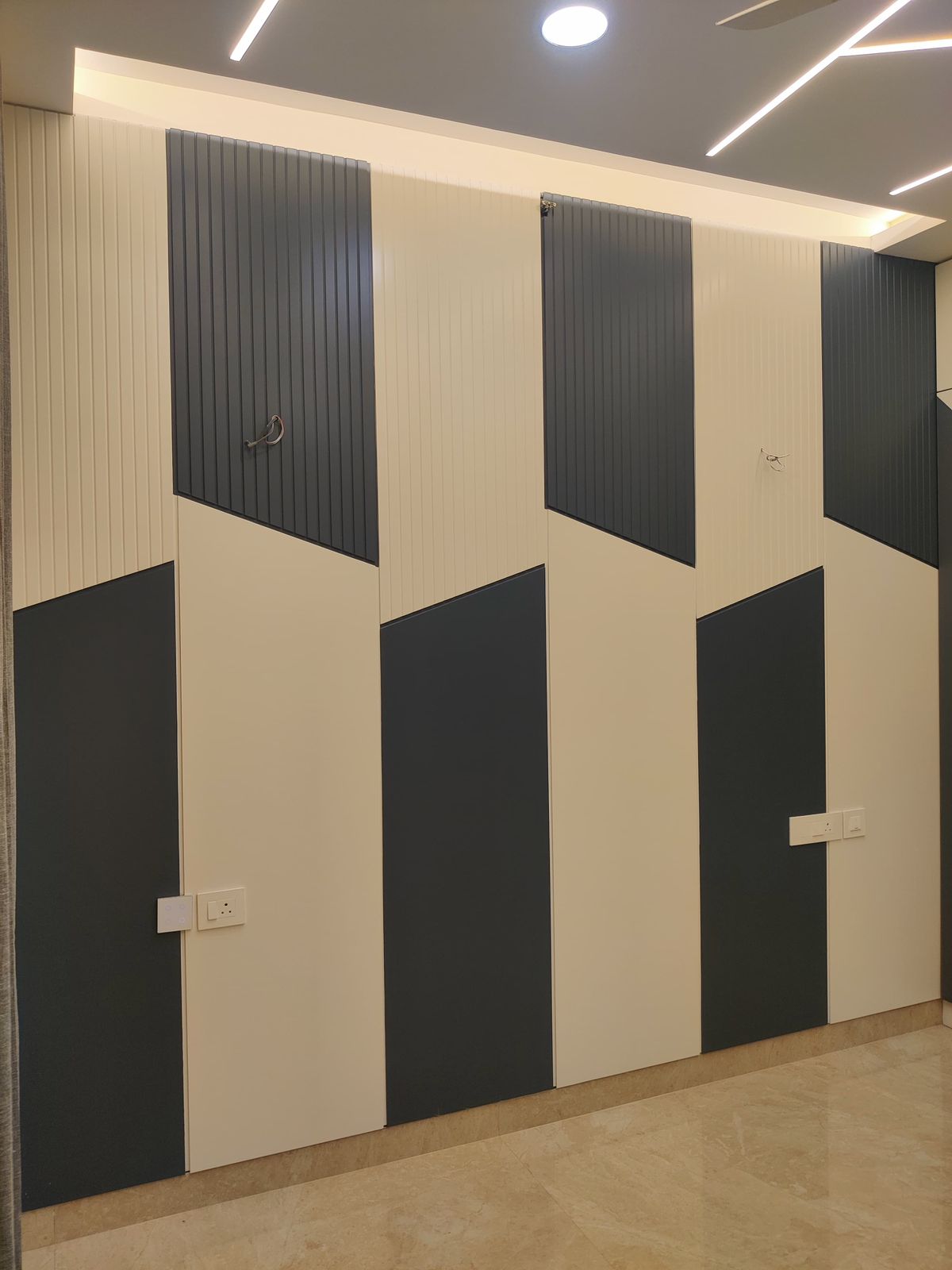 Premium modern interior design site detail in Chennai