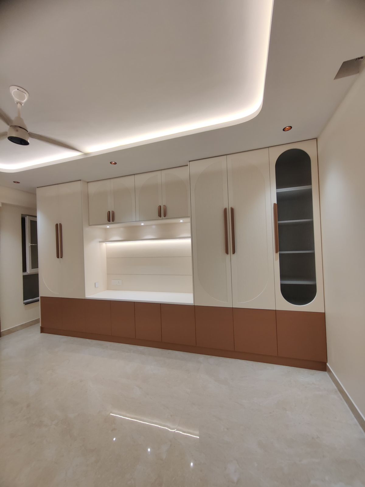 Premium modern interior design site detail in Chennai