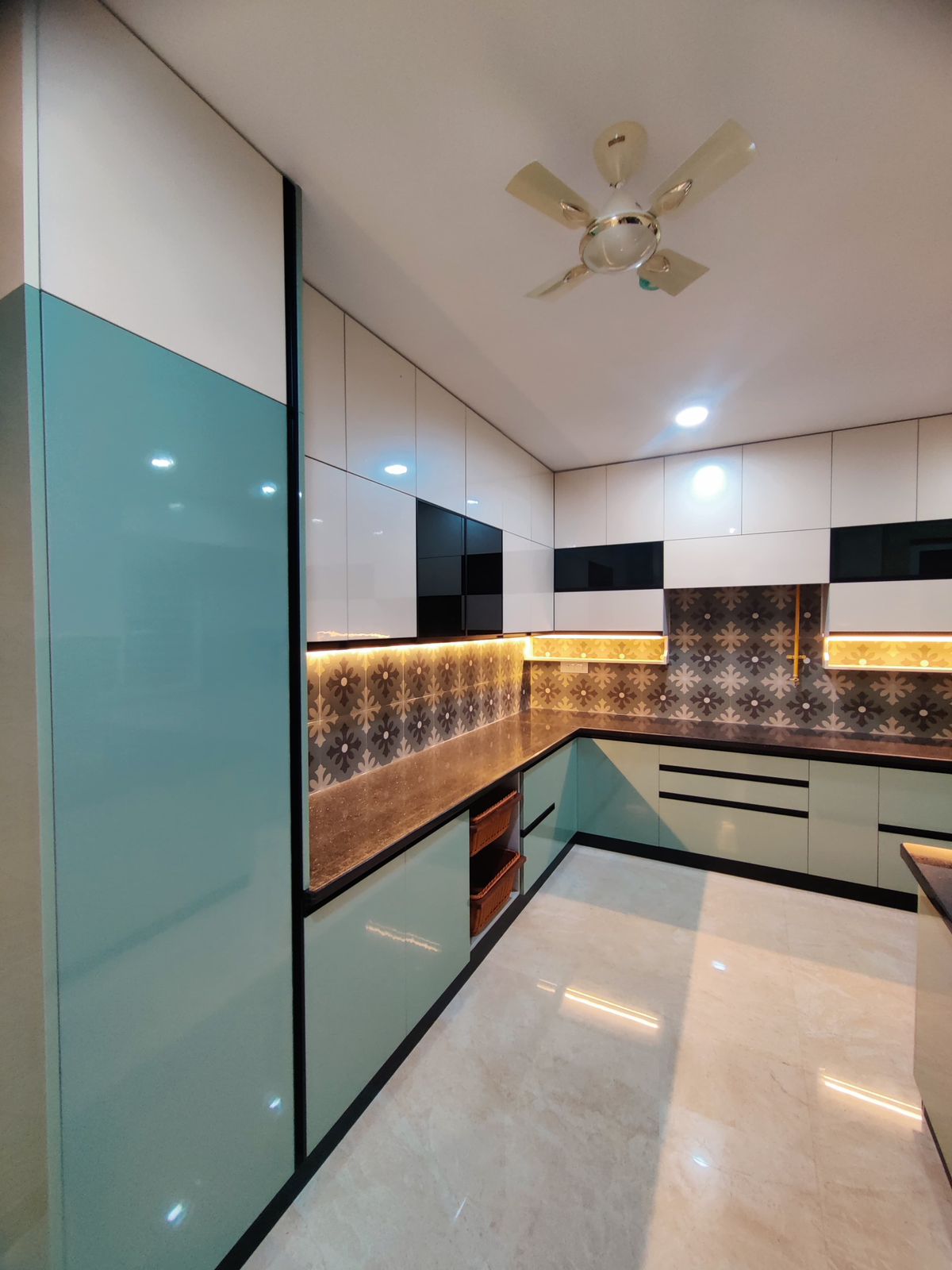 Premium modern interior design site detail in Chennai
