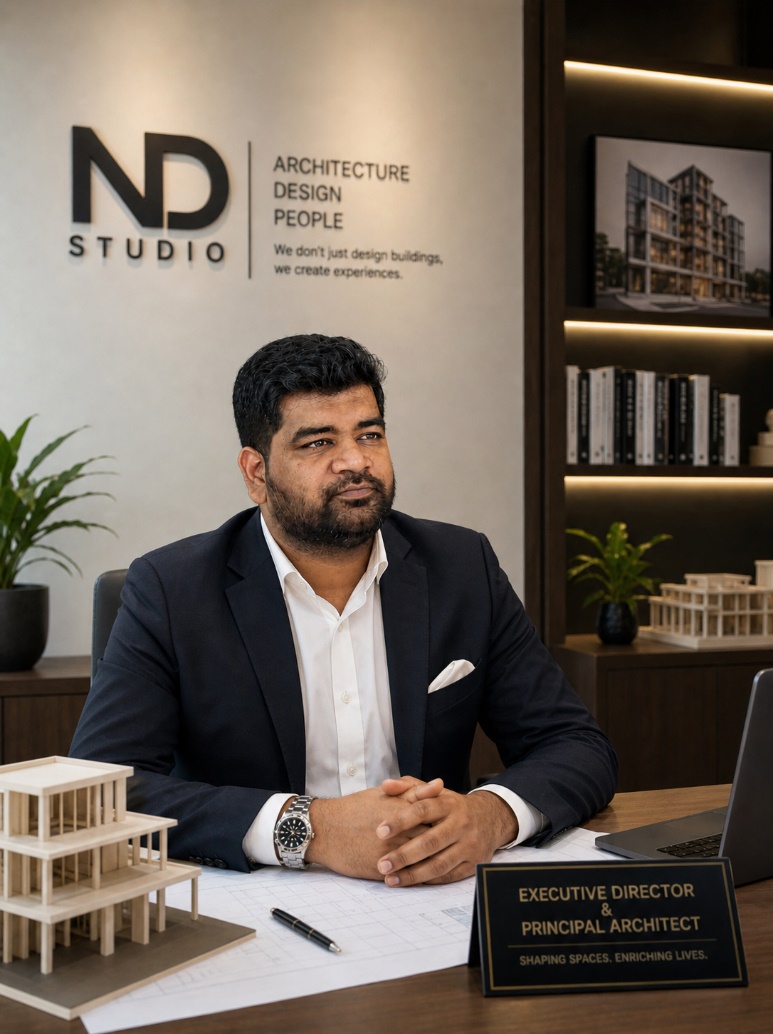 Ar. Praveen N, Managing Director and Chief Architect